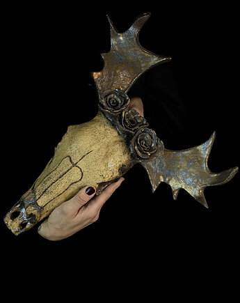 Rzeźba ceramiczna "ANTLERED REBIRTH", poLEPIONE
