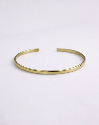 Gładka - mosiężna bransoletka - różne rozmiary, Caltha