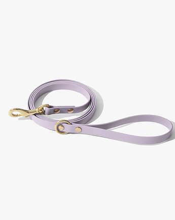 Smycz miejska premium mosiądz - fresh lilac, Tobby