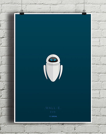 WALL-E - plakat A4, minimalmill