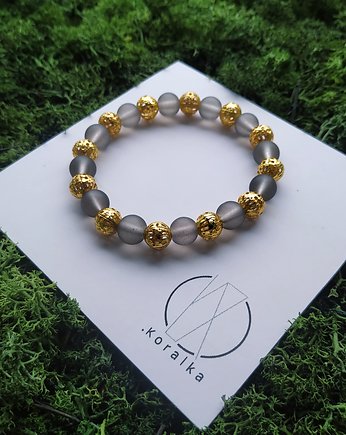 Bransoletka Gray Mist Gold, .Koralka