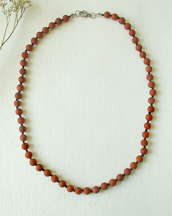 Jaspis matowy Naszyjnik, galeria nuit