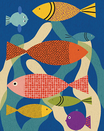 Plakat Ryby, MUKI design