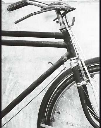 Plakat "Stary rower", Fotobloki and decor