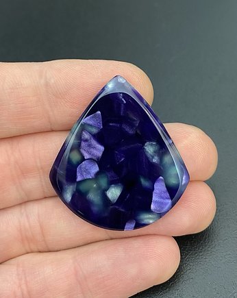 Plektron Kostka Do Gitary 3mm Akryl Nebular Blue, Luka Plectrums