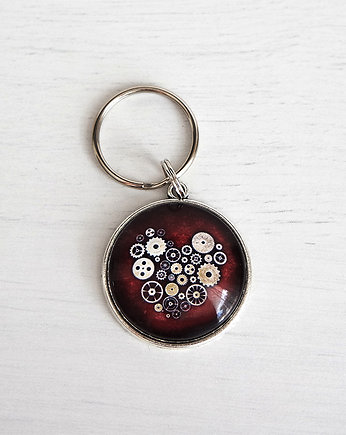 Breloczek - Serce steampunk, yenoo