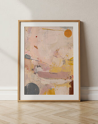 MRC #11 I plakat abstrakcyjny, holi craft