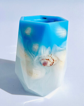 Wazonik kubek z żywicy epoksydowej, My Resin Design