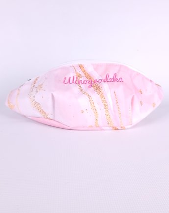 NERKA SPORTOWA PINK MARBLE ( różowa ), Winogrodzka Torebki z Pomysłem
