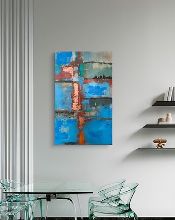 Obraz abstrakcja, bez_ram