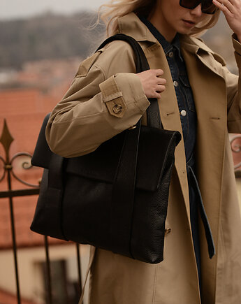 Teide-   skórzana torebka na laptop, Lava Flow