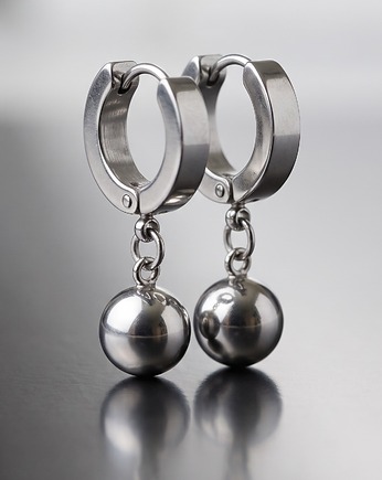 Alloys Collection /Ball silver/ vol. 3 - kolczyki, KiKa pracownia