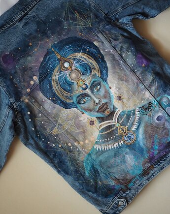 NA ZAMÓWIENIE Malowanie kurtki dowolny wzór, ka.linea