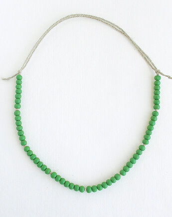 Green lekki naszyjnik lniany, galeria nuit