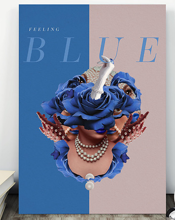 Plakat Feeling Blue, Agata Samulska