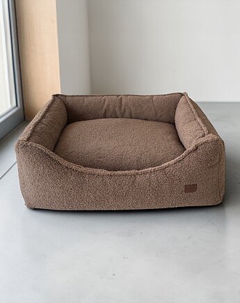Legowisko Kanapa Boucle brązowa Premium   Pieski Dwa, Pieski Dwa