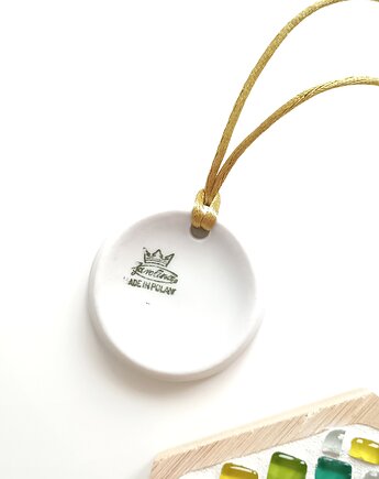 Naszyjnik Karolina, biżuteria z talerzy