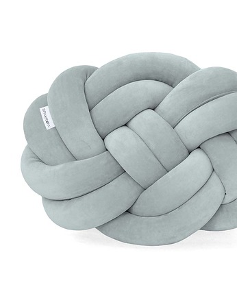 Poduszka supeł PRECEL knot pillow klasyczny szary, SPARROW