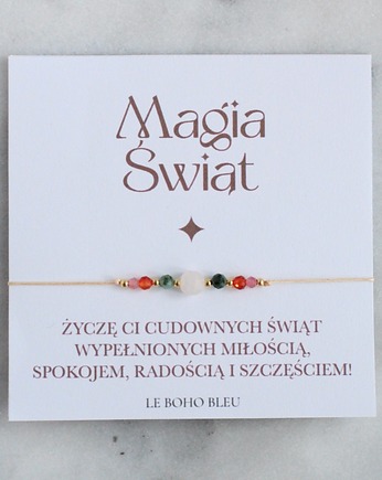 Świąteczne Życzenia w bransoletce!, Le Boho Bleu