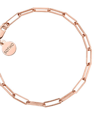 Masywna bransoletka z różowego złota, SOTHO