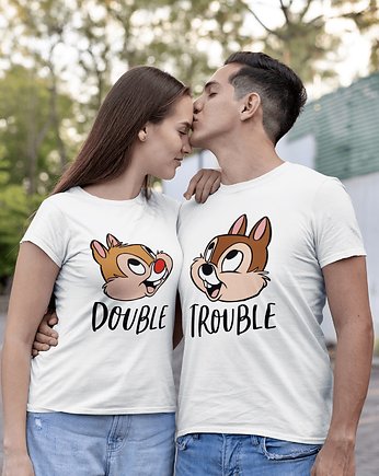 Koszulki dla pary Double trouble, EvienArt