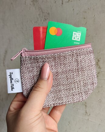 Kosmetyczka cardholder zerowaste, Zapętlona Nitka