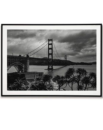 Plakat GOLDEN GATE BRIDGE San Francisco, Bajkowe Obrazki