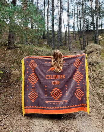 CZŁOWIEK GÓR brązowy, CZŁOWIEK KOC