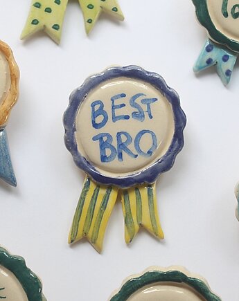 Order broszka BEST BRO najlepszy brat, m2k studio