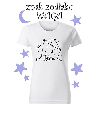Twoja Magia Koszulka T-shirt ze znakiem zodiaku RAK, OSOBY - Prezent dla 10 latki