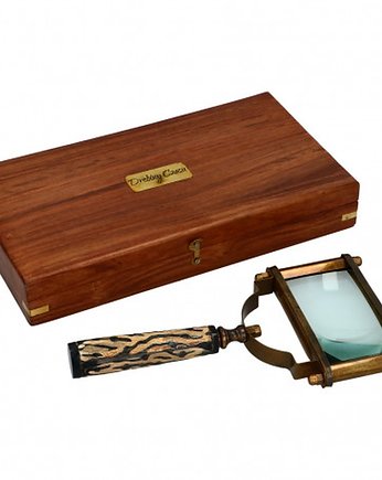 Lupa ręczna z pudełkiem - Prostokątna, DROBINY CZASU