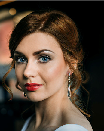 Grace - Ślubne kolczyki - Kryształy Swarovski, Marisella