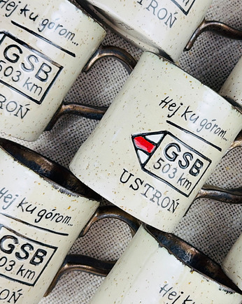 Kubek ceramiczny GSB - "Hej ku górom...", ceramika_surudo