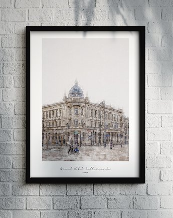 Plakat Lublin - Grand Hotel Lublinianka, PAKOWANIE PREZENTÓW - prezenty diy