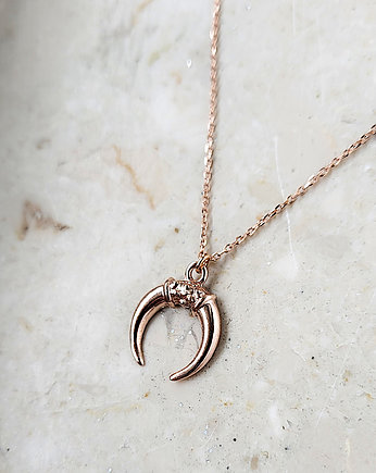 LUNULA - naszyjnik różowe złoto, ISSI Jewelry