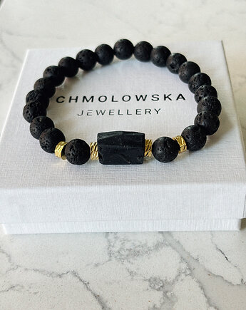 Bransoletka męska Turmalin, Chmolowska Jewellery