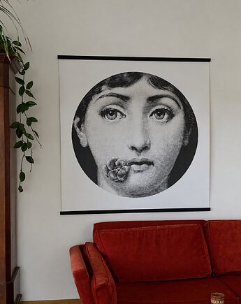 Duży obraz na płótnie - Lina Cavalieri z kwiatkiem, Dekoracje PATKA Patrycja Kita