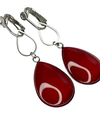 Kobiece klipsy w kształcie kropli, Artseko