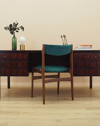 Biurko palisandrowe, duński design, lata 70, produkcja: Omann Jun, Przetwory design