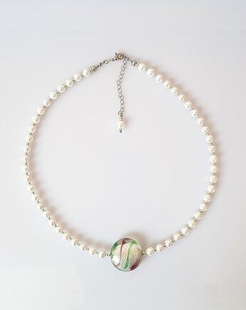 Naszyjnik Miętówka w Perłach