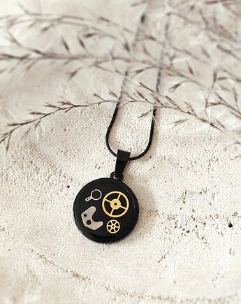 Naszyjnik z kolekcji Steam Punk, Slow Jewelry