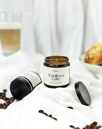 Świeca Sojowa Waniliowe Latte 120 ml, Yosa Candle