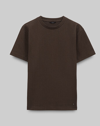 T-shirt jacurso brąz, BORGIO