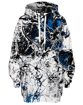 Bluza Oversize Tunika DR.CROW Marble White, DrCrow