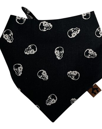 Stylowa bandana dla psa Czaszki, Psia szafa