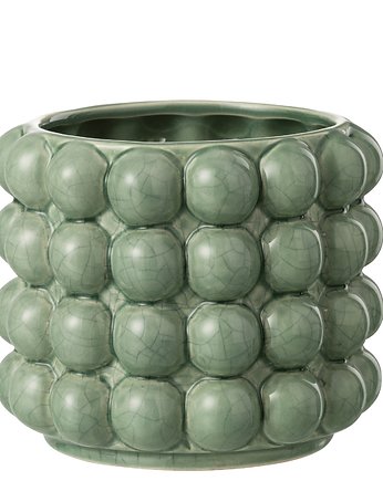 DOniczka osłonka Bubble ceramiczna 15cm, OKAZJE - Prezent na 60 urodziny