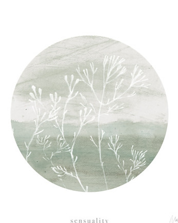 Trawy 100x100 cm, Margo Hupert