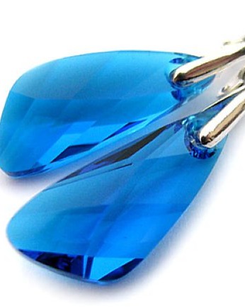 Kolczyki z kryształami Swarovski - Marina Grande