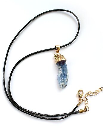 Surowy kyanit z ametystem wisior, KEIT