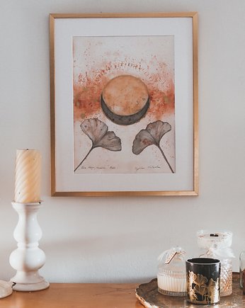 Plakat Słońce, Księżyc, Harmonia Miłorząb, My Moment